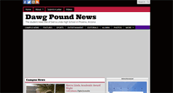 Desktop Screenshot of dawgpoundnews.com
